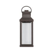 Capital Lighting 946421OZ-GL Bradford One Light Outdoor Wall Lantern, Oiled Bronze Alternate Image 3.jpg