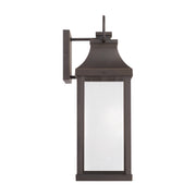 Capital Lighting 946421OZ-GL Bradford One Light Outdoor Wall Lantern, Oiled Bronze Alternate Image 4.jpg
