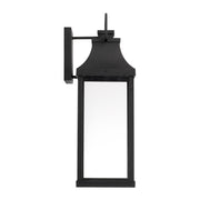 Capital Lighting 946431BK-GL Bradford One Light Outdoor Wall Lantern, Black Alternate Image 4.jpg