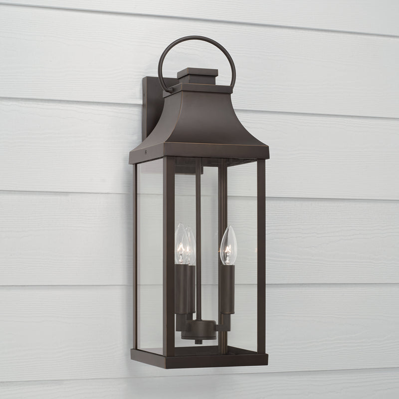 Capital Lighting 946431OZ Bradford Three Light Outdoor Wall Lantern, Oiled Bronze Alternate Image 2.jpg