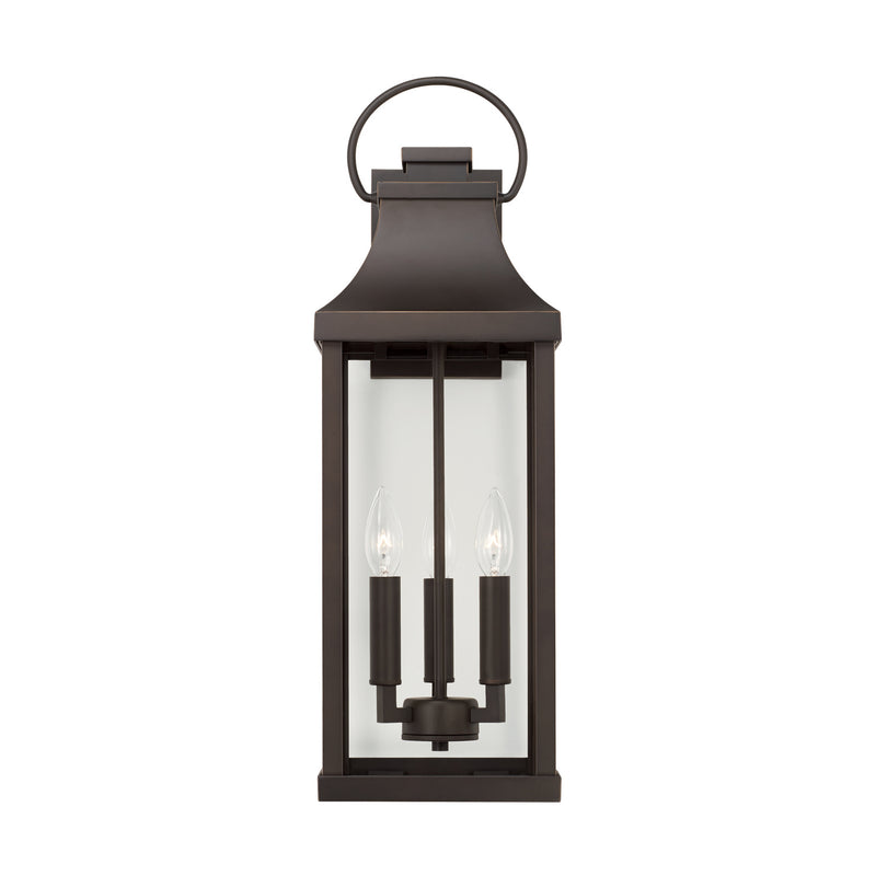 Capital Lighting 946431OZ Bradford Three Light Outdoor Wall Lantern, Oiled Bronze Alternate Image 3.jpg