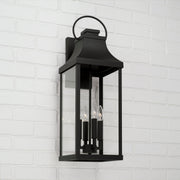 Capital Lighting 946441BK Bradford Four Light Outdoor Wall Lantern, Black Alternate Image 2.jpg