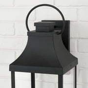 Capital Lighting 946441BK-GL Bradford One Light Outdoor Wall Lantern, Black Alternate Image.jpg