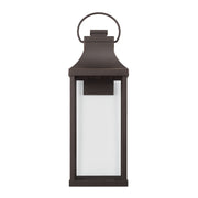 Capital Lighting 946441OZ-GL Bradford One Light Outdoor Wall Lantern, Oiled Bronze Alternate Image 3.jpg