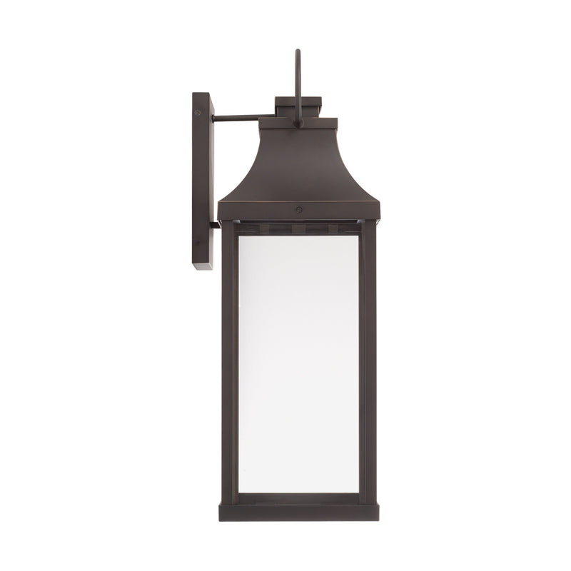 Capital Lighting 946441OZ-GL Bradford One Light Outdoor Wall Lantern, Oiled Bronze Alternate Image 4.jpg