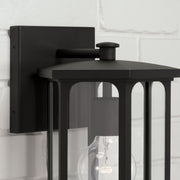 Capital Lighting 946611BK Walton One Light Outdoor Wall Lantern, Black Alternate Image.jpg