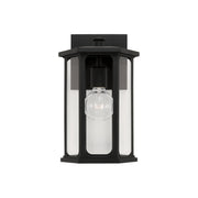 Capital Lighting 946611BK Walton One Light Outdoor Wall Lantern, Black Alternate Image 3.jpg