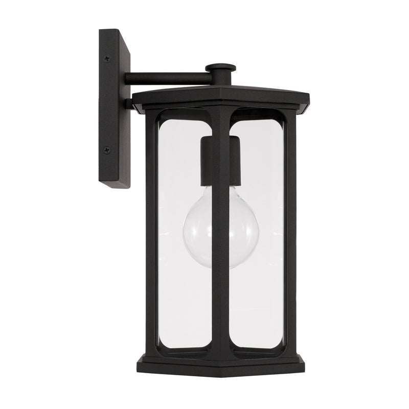 Capital Lighting 946611BK Walton One Light Outdoor Wall Lantern, Black Alternate Image 4.jpg