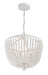 Crystorama 604-MT Rylee Four Light Chandelier Matte White Alternate Image 4.jpg