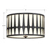 Crystorama ROY-800-BK Royston Three Light Flush Mount Black Alternate Image.jpg