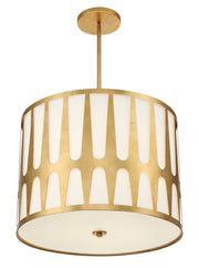 Crystorama ROY-809-GA Royston Five Light Pendant Antique Gold Alternate Image.jpg