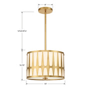 Crystorama ROY-803-GA Royston Three Light Pendant Antique Gold Alternate Image.jpg