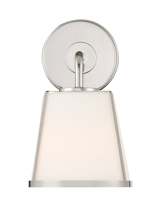 Crystorama FUL-911-PN Fulton One Light Wall Sconce Polished Nickel Alternate Image.jpg