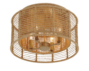 Crystorama JAY-A5000-BS Jayna Four Light Flush Mount Burnished Silver Alternate Image.jpg