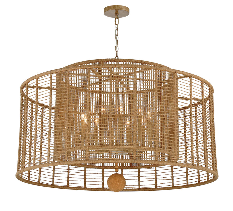 Crystorama JAY-A5009-BS Jayna 12 Light Chandelier Burnished Silver Alternate Image 2.jpg