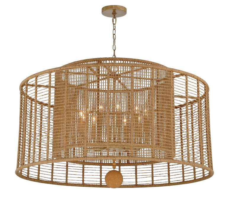 Crystorama JAY-A5009-BS Jayna 12 Light Chandelier Burnished Silver Alternate Image 2.jpg