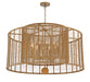 Crystorama JAY-A5009-BS Jayna 12 Light Chandelier Burnished Silver Alternate Image 2.jpg