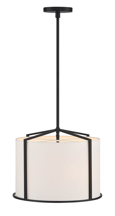 Crystorama CAR-9204-BK Carlyn Four Light Pendant Black Alternate Image 4.jpg