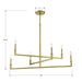 Crystorama DNT-6046-AG Dante Six Light Chandelier Aged Brass Alternate Image 4.jpg