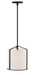 Crystorama CAR-9201-BK Carlyn One Light Pendant Black Alternate Image 2.jpg