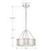 Crystorama KEN-8303-PN Kendal Three Light Pendant Polished Nickel Alternate Image 2.jpg