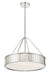 Crystorama KEN-8304-PN Kendal Four Light Pendant Polished Nickel Alternate Image.jpg