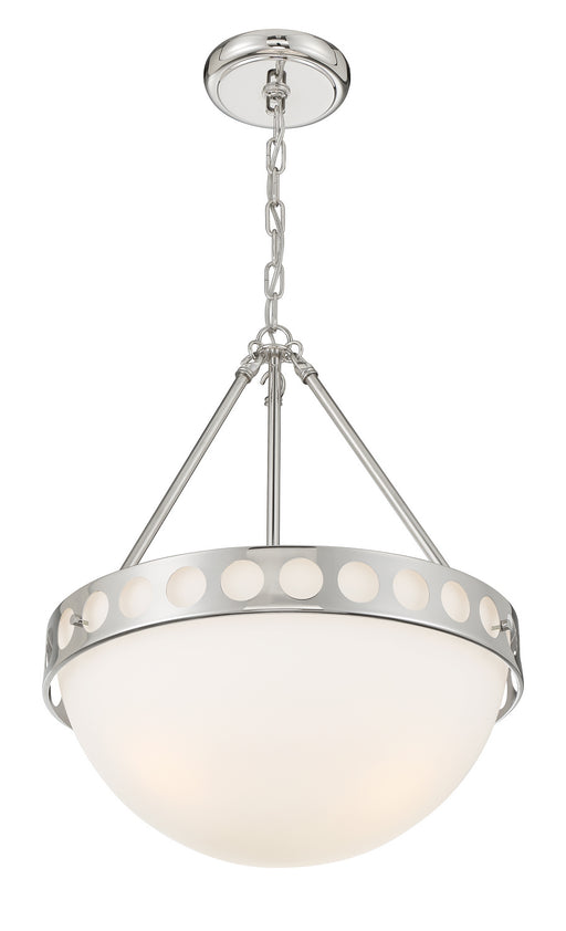 Crystorama KIR-B8105-PN Kirby Three Light Chandelier Polished Nickel Alternate Image.jpg
