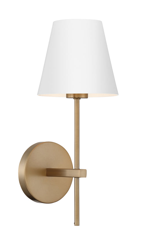 Crystorama XAV-B8321-VG Xavier One Light Wall Sconce Vibrant Gold Alternate Image.jpg