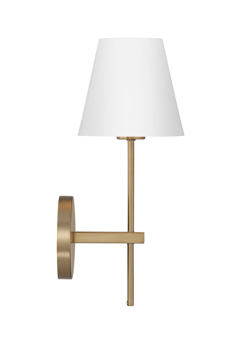 Crystorama XAV-B8321-VG Xavier One Light Wall Sconce Vibrant Gold Alternate Image 2.jpg