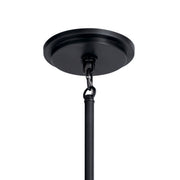 Kichler 43695BK Eight Light Chandelier, Black (2)