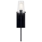 Kichler 45295BK One Light Wall Sconce, Black (2)
