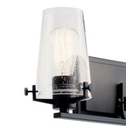 Kichler 45297BK Three Light Bath, Black (2)