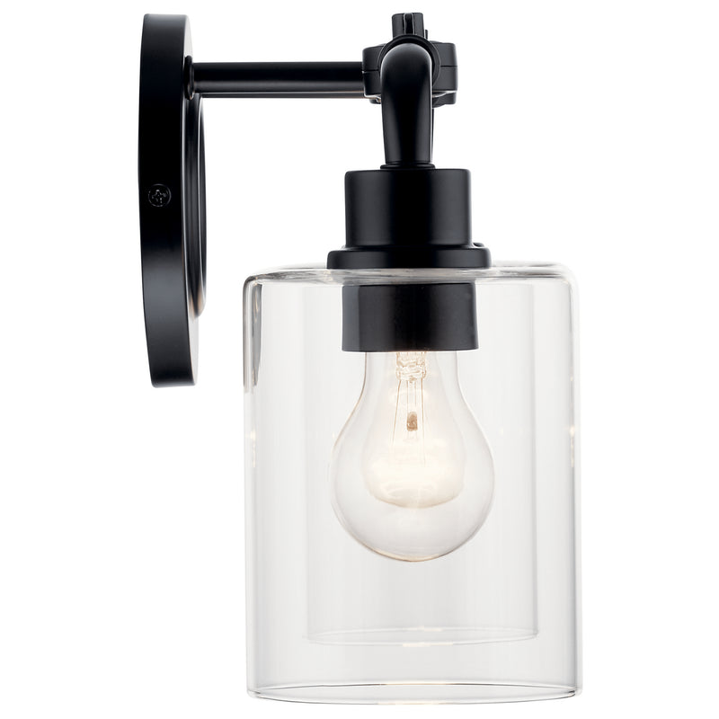 Kichler 45665BK Two Light Bath, Black (4)