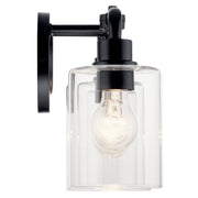 Kichler 45666BK Three Light Bath, Black (5)