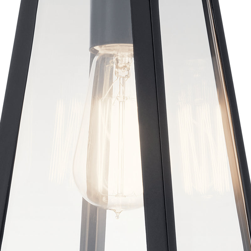 Kichler 49330BK One Light Outdoor Wall Mount, Black (2)