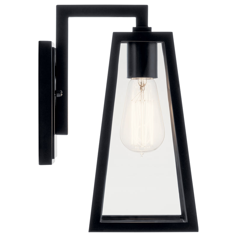 Kichler 49330BK One Light Outdoor Wall Mount, Black (4)