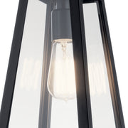 Kichler 49331BK One Light Outdoor Wall Mount, Black (2)