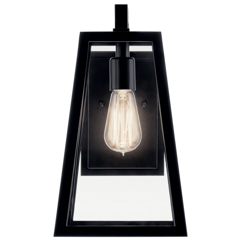 Kichler 49331BK One Light Outdoor Wall Mount, Black (3)