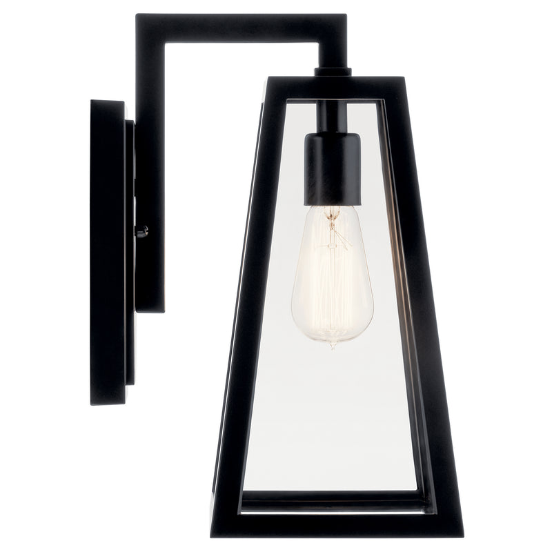 Kichler 49331BK One Light Outdoor Wall Mount, Black (4)