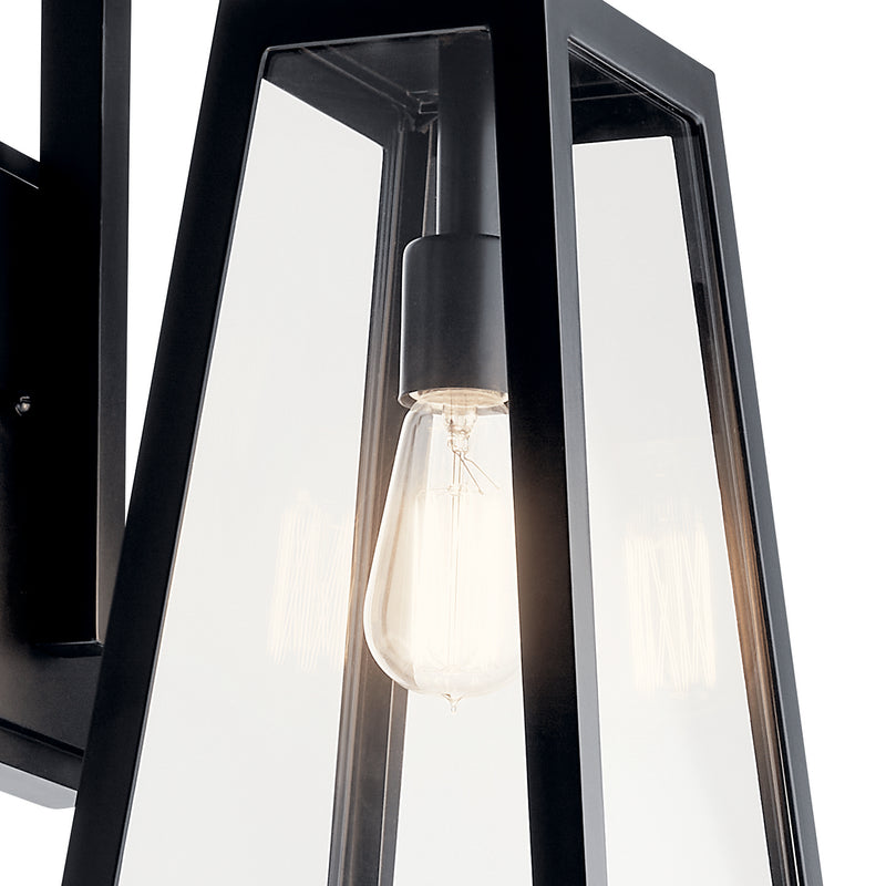 Kichler 49332BK One Light Outdoor Wall Mount, Black (2)