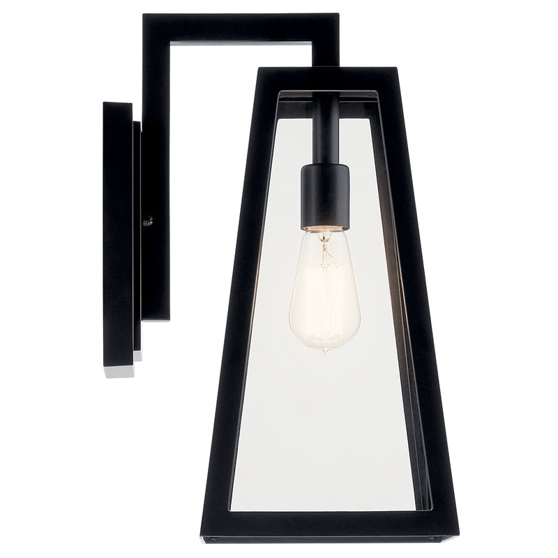 Kichler 49332BK One Light Outdoor Wall Mount, Black (4)