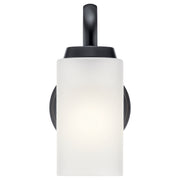 Kichler 55085BK One Light Wall Sconce, Black (3)