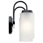 Kichler 55086BK Two Light Bath, Black (4)