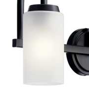 Kichler 55087BK Three Light Bath, Black (2)
