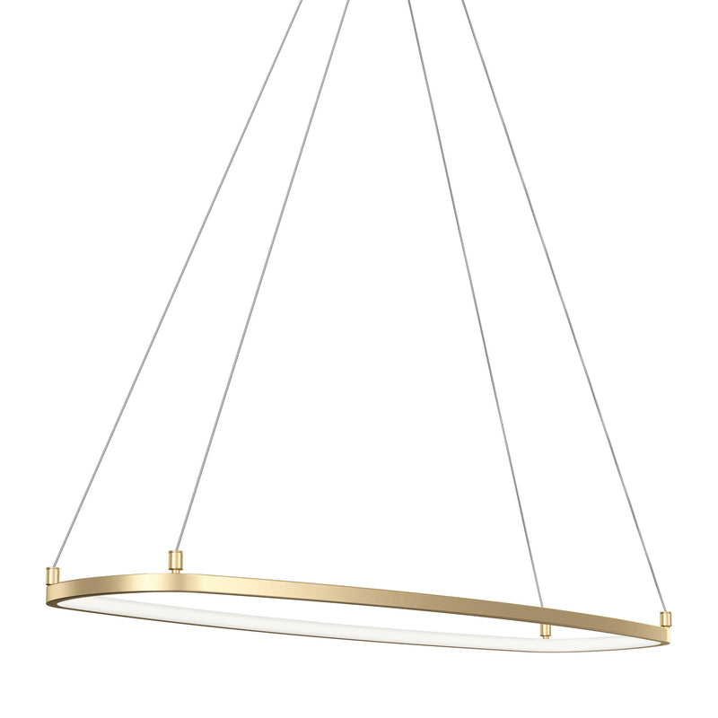 Kichler 84312CG LED Chandelier, Champagne Gold (4)