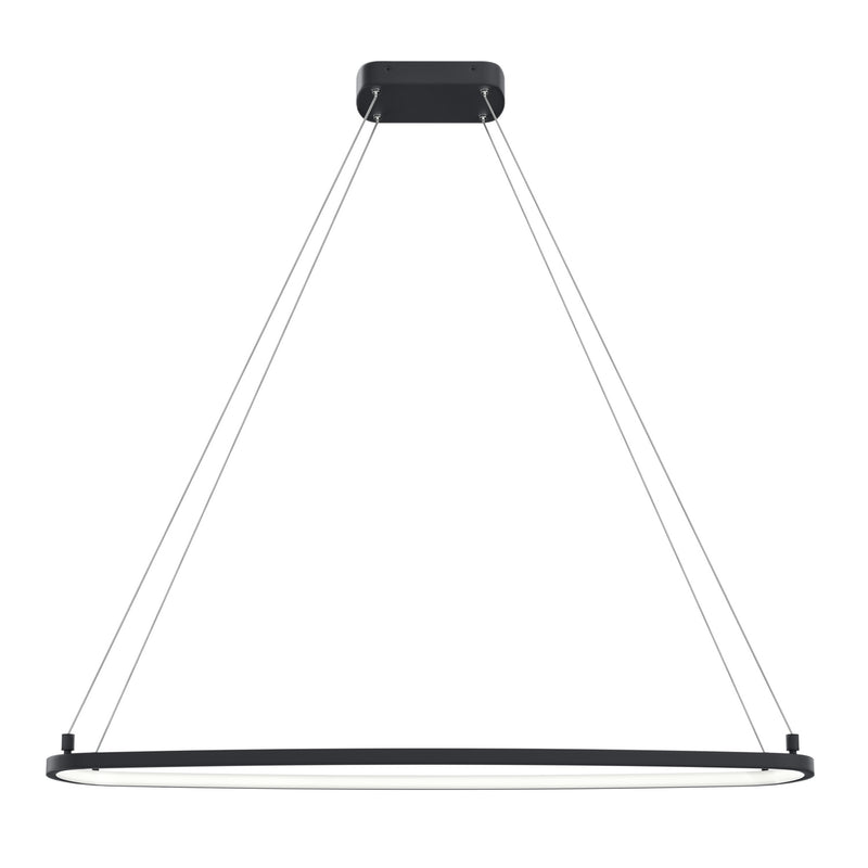 Kichler 84312MBK LED Chandelier, Matte Black (2)