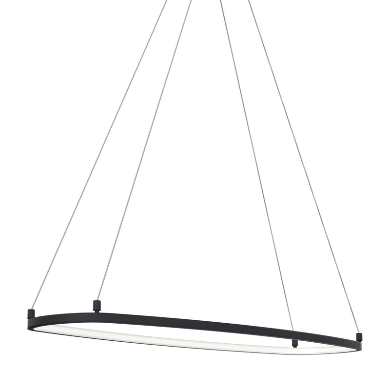Kichler 84312MBK LED Chandelier, Matte Black (3)