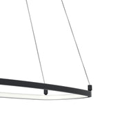 Kichler 84312MBK LED Chandelier, Matte Black (4)