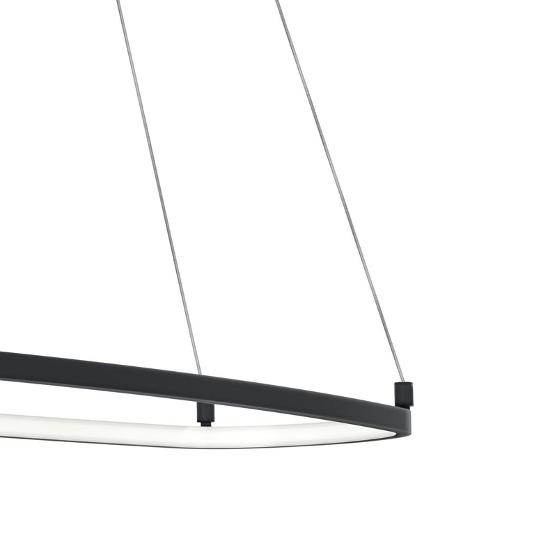 Kichler 84312MBK LED Chandelier, Matte Black (4)