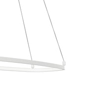 Kichler 84312WH LED Chandelier, White (5)